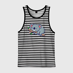 Мужская майка Коала на ветке