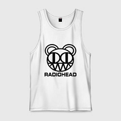 Мужская майка Radiohead logo bear