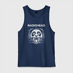 Мужская майка Radiohead rock panda