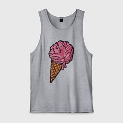 Мужская майка Brain ice cream