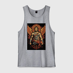 Мужская майка Боец и крылья