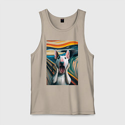 Мужская майка Булли в картине крик - нейросеть