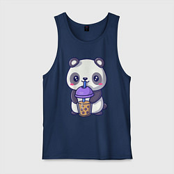 Мужская майка Panda drink
