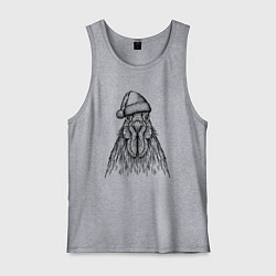 Мужская майка Петух новогодний