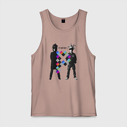 Мужская майка Pet Shop Boys - duet from england