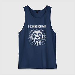 Мужская майка Breaking Benjamin rock panda