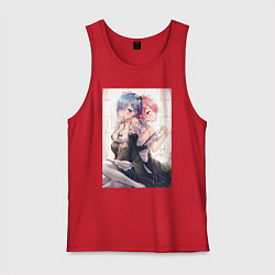 Мужская майка ReZero Рем - Жизнь с нуля в альтернативном мире