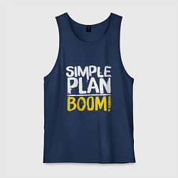 Мужская майка Simple plan - boom