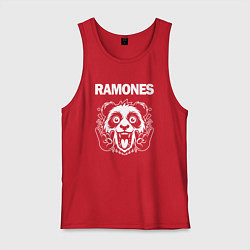 Мужская майка Ramones rock panda