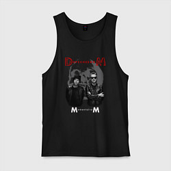 Майка мужская хлопок Depeche Mode - Memento mori tour band, цвет: черный