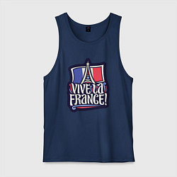 Мужская майка Viva la France