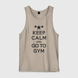 Мужская майка Go to gym