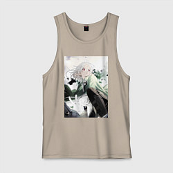 Мужская майка Реинкарнация безработного Сильфиетта арт