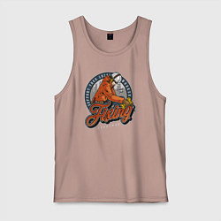 Мужская майка Поддержите своего местного работника, мастера на в