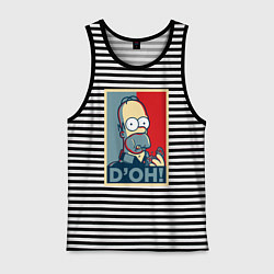 Мужская майка Homer with donut
