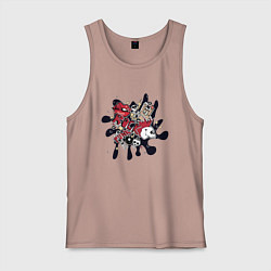 Мужская майка Панк рок черепа