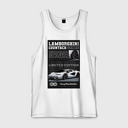 Мужская майка Lamborghini countach