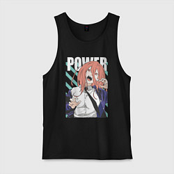 Мужская майка Человек-бензопила Пауэр Power