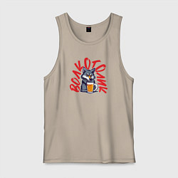 Мужская майка Волкоголик