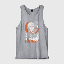 Мужская майка Haikyuu!! Хаику Волейбол Тсукишима