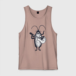 Мужская майка Таракан гитарист