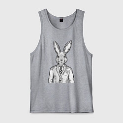 Мужская майка Кролик в костюме