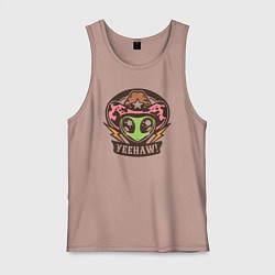 Мужская майка Инопланетянин ковбой