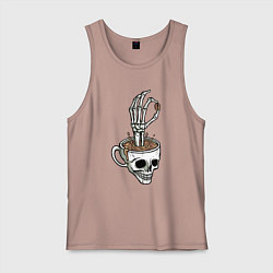 Мужская майка Мёртвый кофе