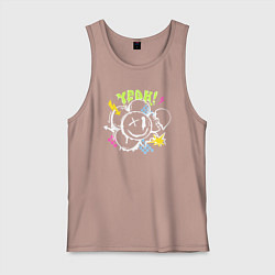 Мужская майка Граффити одноглазый смайл