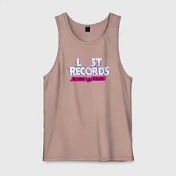 Мужская майка Lost records bloom and rage logo