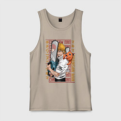 Мужская майка Человек-бензопила Макима Денджи Почита