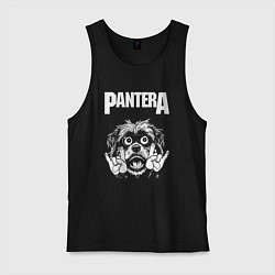 Мужская майка Pantera rock dog