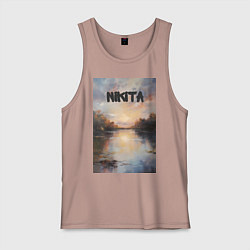 Мужская майка Nikita озеро