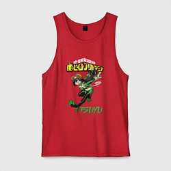 Мужская майка Моя геройская академия лягушка Цую Асуи