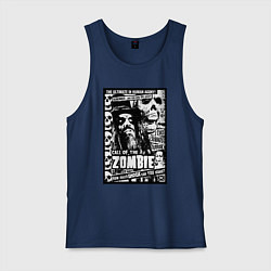 Мужская майка Rob zombie skulls