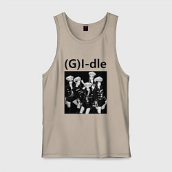 Мужская майка G I-dle группа в стиле империи