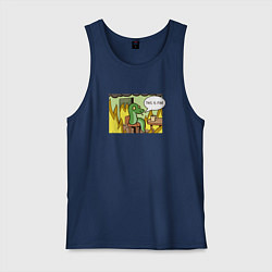 Мужская майка This is fine - 2025