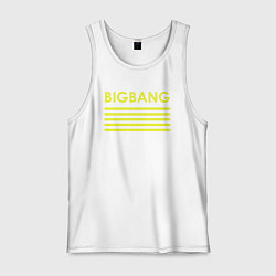 Мужская майка Big bang с желтыми полосами