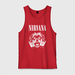 Мужская майка Nirvana rock dog