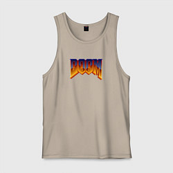 Мужская майка Doom logotype