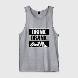 Мужская майка Пить выпить пьяный