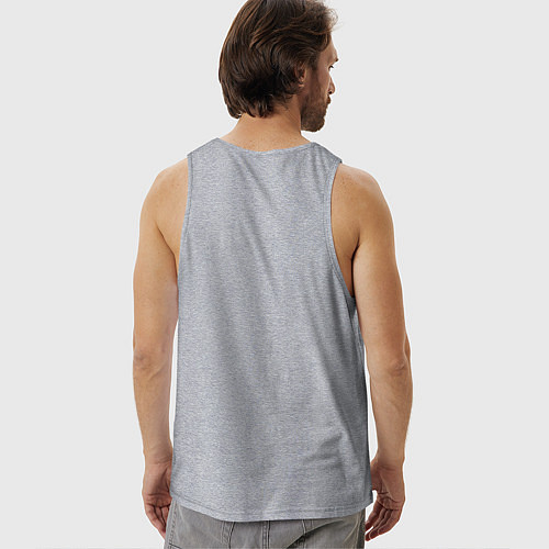 Мужская майка Фредди Крюгер из хоррор-фильма Кошмары на улице Вя / Меланж – фото 4