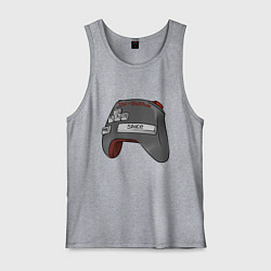 Мужская майка ПК-Боярин геймпад-клавиатура мем