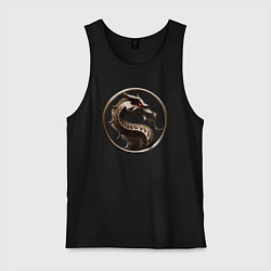 Мужская майка Mortal kombat movie logo