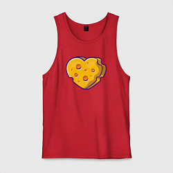 Мужская майка Сырная любовь