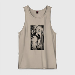 Мужская майка Девушка на уличных задворках