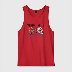 Мужская майка Vibing with demons