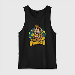 Мужская майка Monkey jungle