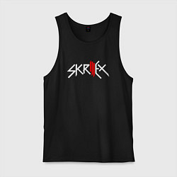 Мужская майка Skrillex - logo