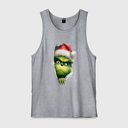 Мужская майка Гринч похититель рождества в ожидании нового года